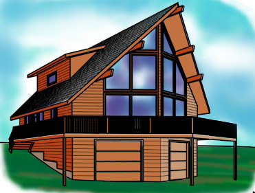 Chalet Plan H1485A