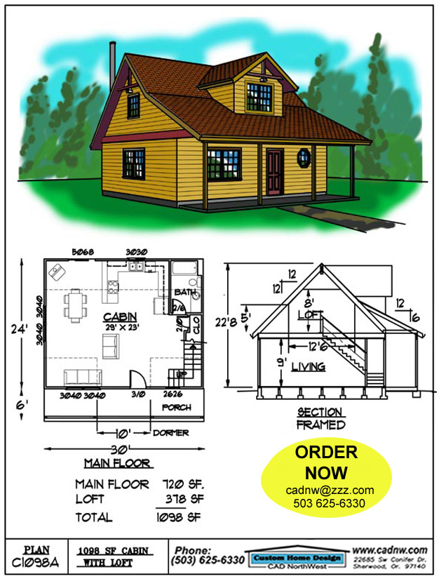 sales drawing C1098A